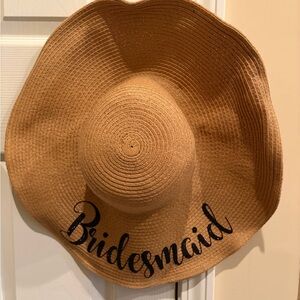 Tan Bridesmaid Sun Hat